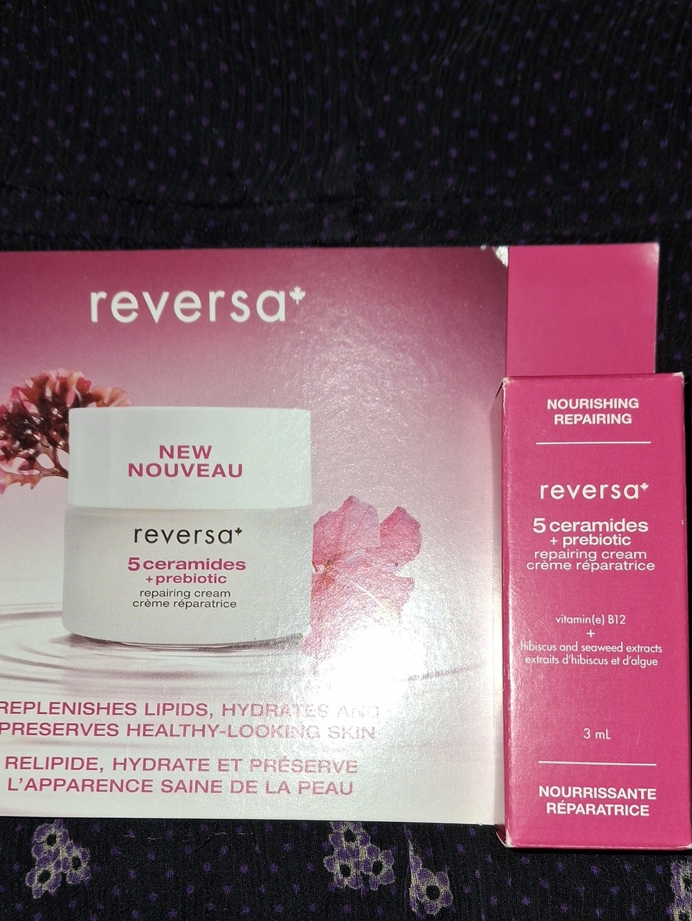 Reversa 5 Ceramides + Prebiotic Repairing Cream — Pink Nourishing Moisturizer